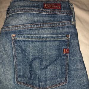 Medium wash jeans